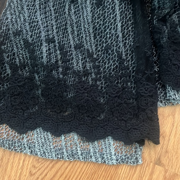 Lace cardigan rock and roll style, sheer - Picture 3 of 6